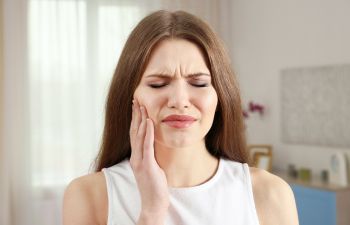 Woman With Tooth Pain