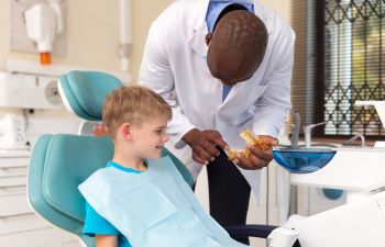 Child at Dentist